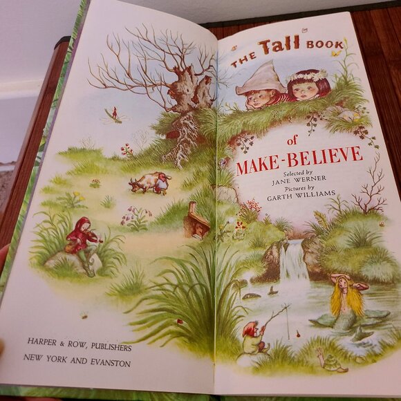 Very Rare The Tall Book of Make Believe  Jane Werner 1950 - Picture 7 of 13